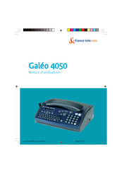 france telecom Galeo 4050 Notice D'utilisation