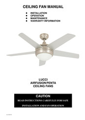 LUCCI Air AIRFUSION Instructions