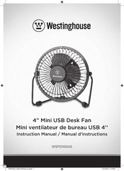 Westinghouse WSFD100AS Manuel D'instructions