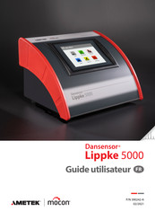 Ametek mocon Dansensor Lippke 5000 Guide Utilisateur