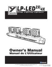 YORKVILLE LP-LED 2X Manuel De L'utilisateur