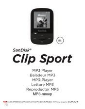 SanDisk Clip Sport Guide De Mise En Route Rapide