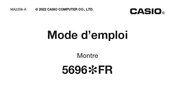 Casio 5696 Mode D'emploi