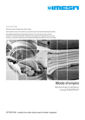 Imesa ES80PEHP Mode D'emploi