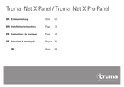 Truma iNet X Panel Instructions De Montage