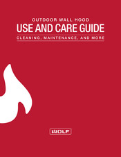 Wolf PW483318O Guide D'utilisation Et D'entretien