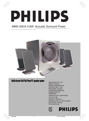 Philips MMS 305/A 3.500 Mode D'emploi