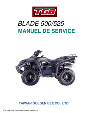TGB BLADE 500 Manuel De Service