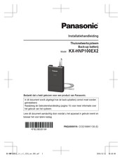 Panasonic KX-HNP100EX2 Manuel D'installation
