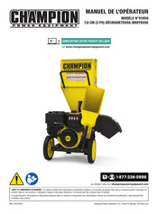 Champion Power Equipment 91050 Manuel De L'opérateur