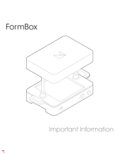 Mayku FormBox Mode D'emploi