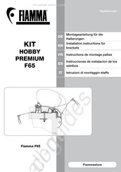 Fiamma HOBBY PREMIUM F65 Instructions De Montage