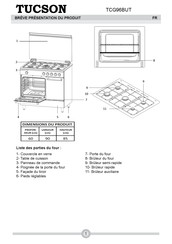 Tucson TCG96BUT Mode D'emploi