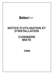 Selecline CM60 Notice D'utilisation Et D'installation