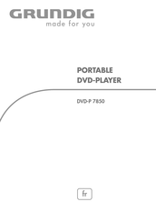 Grundig DVD-P 7850 Mode D'emploi