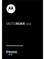 Motorola MOTOROKR S305 Guide De Mise En Route