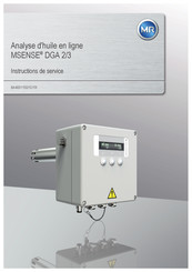 Messko MSENSE DGA 2/3 Instructions De Service