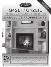 Enviro G42LID Manuel Du Propriétaire