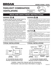 Broan DX70L Mode D'emploi