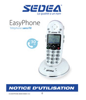SEDEA EasyPhone Notice D'utilisation