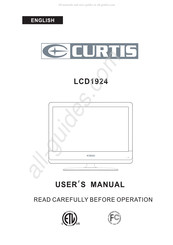 Curtis LCD1924 Manuel D'utilisation