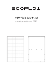 EcoFlow 400 W Rigid Solar Panel Manuel De L'utilisateur