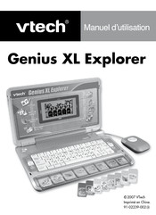 VTech Genius XL Explorer Manuel D'utilisation