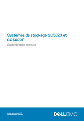 Dell EMC SC5020 Guide De Mise En Route