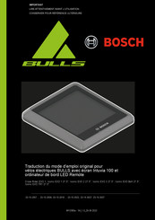 Bosch BULLS Iconic EVO Belt 27.5 Traduction Du Mode D'emploi Original