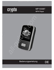 Crypto MP1500BT Mode D'emploi