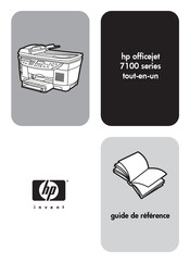 HP officejet 7100 Serie Guide De Référence