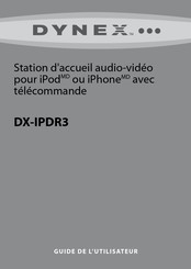 Dynex DX-IPDR3 Guide De L'utilisateur