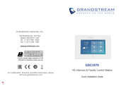 Grandstream GSC3570 Mode D'emploi