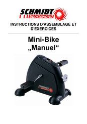 Schmidt Sportsworld Mini-Bike Instructions D'assemblage