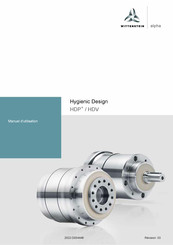 Wittenstein Alpha Hygienic Design HDP+ Manuel D'utilisation