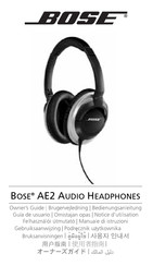 Bose AE2 Notice D'utilisation