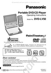 Panasonic DVD-LV50 Mode D'emploi