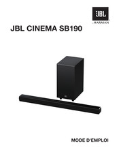Harman JBL CINEMA SB190 Mode D'emploi