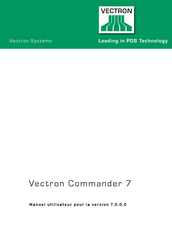 Vectron Commander 7 Manuel Utilisateur