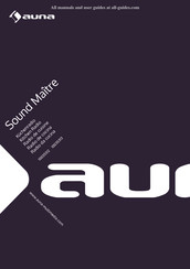 auna Sound Maître Mode D'emploi