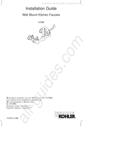 Kohler K-7308 Guide D'installation