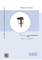 Burkert 8139 Mise En Service