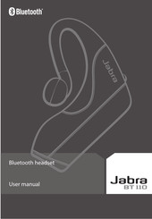 Jabra BT 110 Mode D'emploi