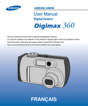 Samsung Digimax 360 Mode D'emploi