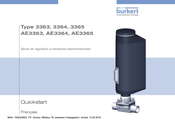 Burkert AE3365 Guide Rapide