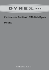 Dynex DX-E202 Guide D'installation