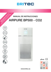 Britec AIRPURE BP500-CO2 Mode D'emploi