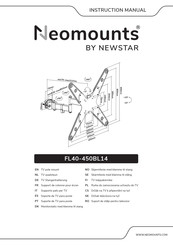 Newstar Neomounts FL40-450BL14 Manuel D'instruction