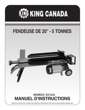 King Canada KC-5LS Manuel D'instruction
