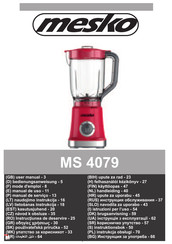 Mesko MS 4079 Mode D'emploi